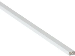 Rechteckleiste Weiß lackiert 5 mm x 10 mm Länge 900 mm