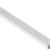 Rechteckleiste Weiß lackiert 5 mm x 20 mm Länge 900 mm
