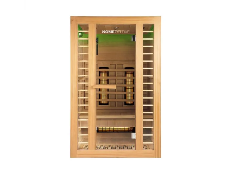 Redsun Deluxe Infrarotkabine PLUS Tannenholz Natur M