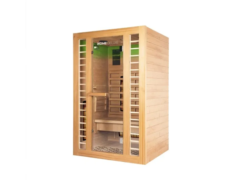 Redsun Deluxe Infrarotkabine PLUS Tannenholz Natur M