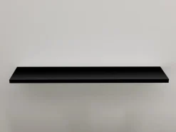 Regalboden aus Melaminbeschichteter Spanplatte 200 cm x 50 cm x 1,6 cm Schwarz