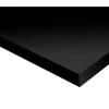 Regalboden aus Melaminbeschichteter Spanplatte 120 cm x 20 cm x 1,6 cm Schwarz