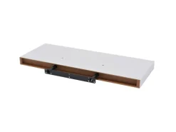 Regalboden Carlton Weiß Hochglanz 3,8 cm x 60 cm x 23,5 cm
