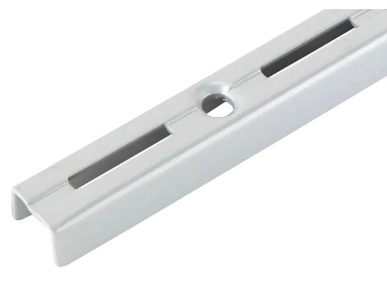 Regalschiene Silber 150 cm bis 55 kg