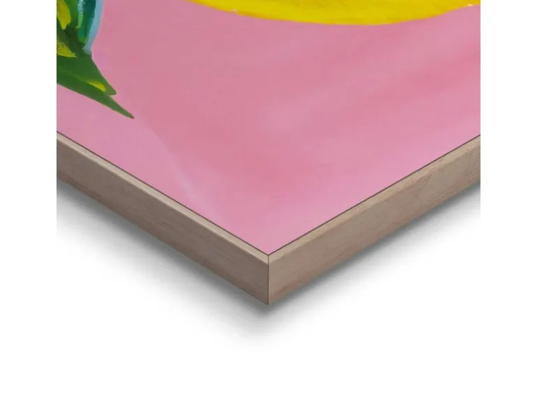 Reinders Gerahmtes Bild Juicy Lemon für Küche 40 cm x 30 cm Gelb
