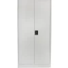 Rikta Metallschrank 2-türig (B x T x H) 80 x 40 x 168 cm RAL 7035 Lichtgrau