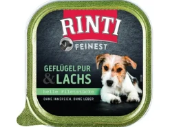 Rinti Hunde-Nassfutter Feinest Geflügel und Lachs 150 g