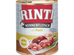 Rinti Hunde-Nassfutter Kennerfleisch Pute 800 g