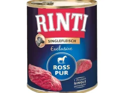 Rinti Hunde-Nassfutter Singlefleisch Exclusive Ross 800 g
