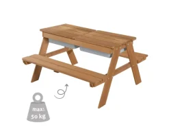 roba Kindersitzgarnitur in Natur Outdoor + mit Spielwannen