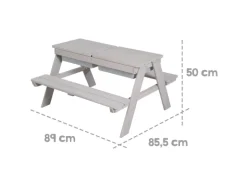 roba Kindersitzgarnitur in Grau Outdoor + mit Spielwannen
