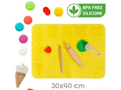 roba Matschküche roba x Play-Doh mit Spielmatte und Knetzubehör