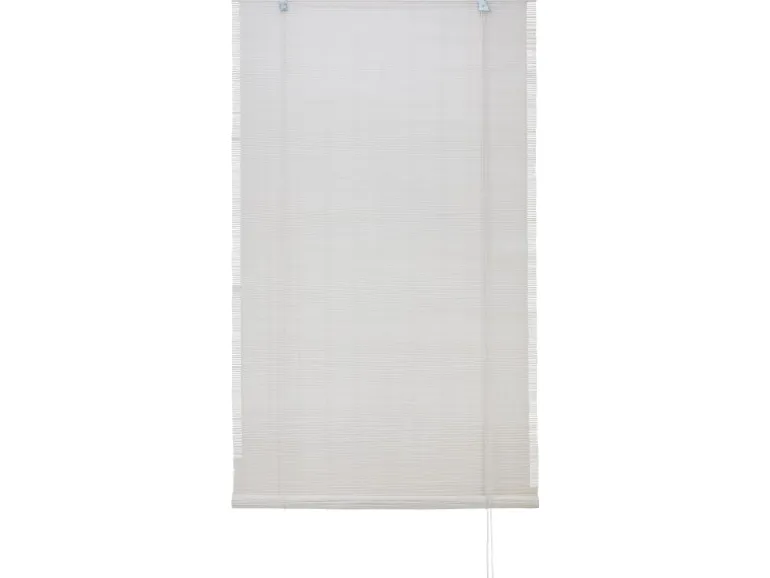 Rollo Bamboo Roll Up Weiß 120 cm x 160 cm
