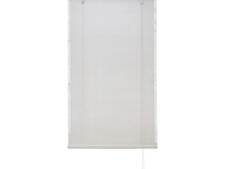Rollo Bamboo Roll Up Weiß 100 cm x 160 cm