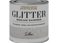 Rust-Oleum Glitzerfarbe Medium Shimmer Silber 250 ml