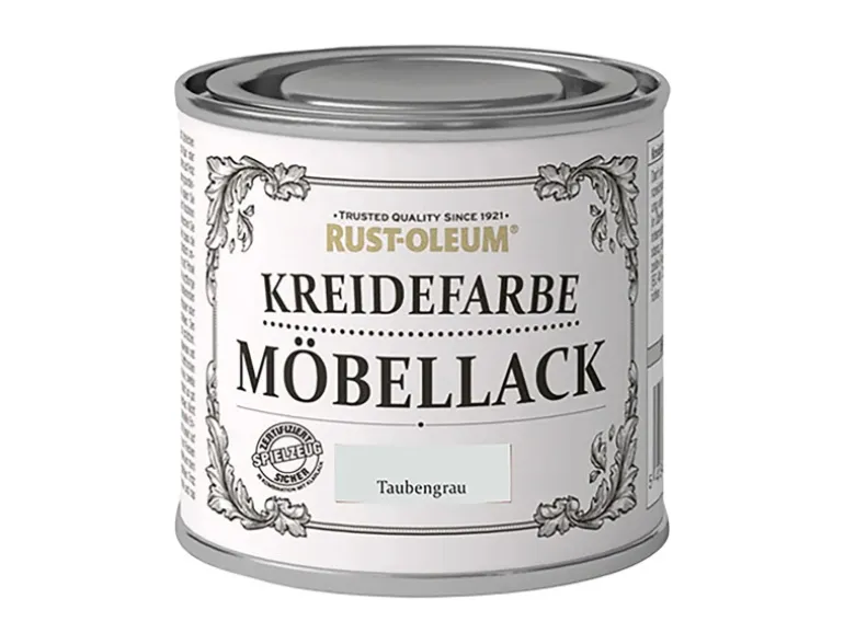 Rust-Oleum Kreidefarbe Möbellack Taubengrau 125 ml
