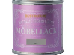 Rust-Oleum Möbellack Metallisch Silber Matt 125 ml