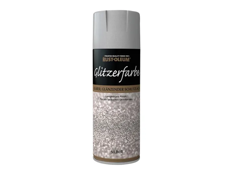 Rust-Oleum Sprühlack Glitzerfarbe Silber 400 ml