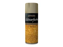 Rust-Oleum Sprühlack Glitzerfarbe Gold 400 ml