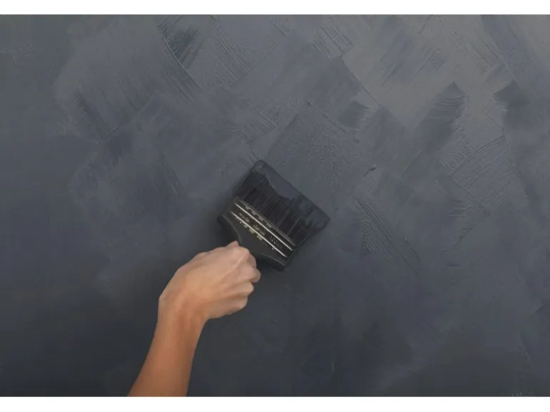 Rust-Oleum Wandfarbe Kalkstein-Effekt Dunkler Beton 1 l