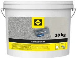 Sakret Buntsteinputz 2 mm Körnung Hell-Grau 20 kg