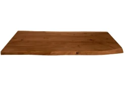 SAM Tischplatte Baumkante Akazie Nuss 100 x 60 cm CURT