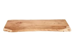 SAM Tischplatte Baumkante Akazie Natur 120 x 40 cm CURTIS