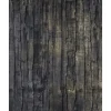 Sanders & Sanders Fototapete Holz Schwarz und Gold 200 x 250 cm 611961