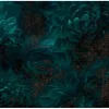 Sanders & Sanders Fototapete Blumen Petrolgrün 400 x 280 cm 611862