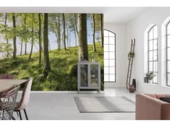 Sanders & Sanders Fototapete Landschaft Grün und Blau 450 x 280 cm 612683