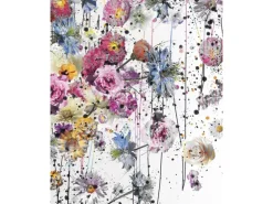 Sanders & Sanders Fototapete Blumen Malen Multicolor 200 x 250 cm 611881