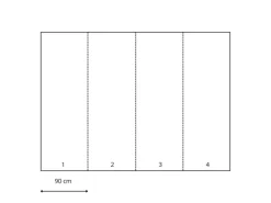 Sanders & Sanders Fototapete Blumen Hellbeige 360 x 270 cm 600513
