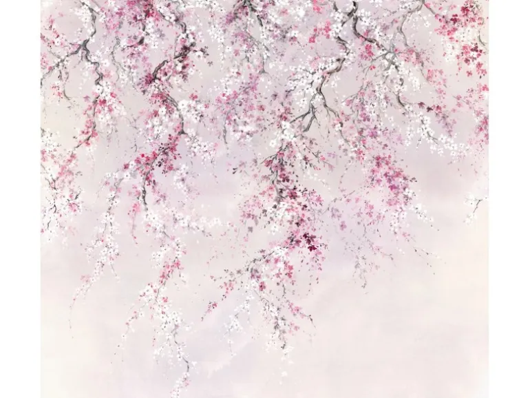 Sanders & Sanders Fototapete Kirschblüten Rosa 300 x 280 cm 612002
