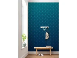 Sanders & Sanders Fototapete Art Deco Blau 200 x 280 cm 611819