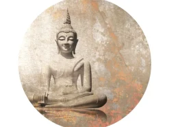 Sanders & Sanders Selbstklebende Runde Tapete Budha Beige Ø 140 cm 601126