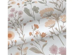 Sanders & Sanders Tapete Feldblumen Helllila Terrakotta Gelb Und Grün 50 X 900 Cm 935383