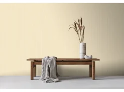 Sanders & Sanders Tapete Streifenmuster Gelb 50 x 900 cm