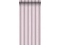 Sanders & Sanders Tapete Streifenmuster Lila 50 x 900 cm