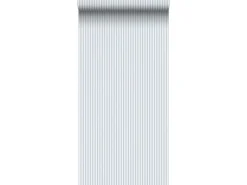 Sanders & Sanders Tapete Streifenmuster Graublau 50 x 900 cm