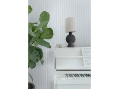 Sanders & Sanders Tapete Streifenmuster Graublau 50 x 900 cm