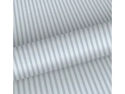 Sanders & Sanders Tapete Streifenmuster Graublau 50 x 900 cm