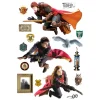 Sanders & Sanders Wandtattoo Harry Potter Grau und Rot 65 x 42.5 cm 601347