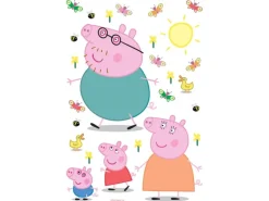 Sanders & Sanders Wandtattoo Peppa Wutz Multicolor 65 x 42.5 cm 601348