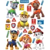 Sanders & Sanders Wandtattoo Paw Patrol Rot Gelb und Grün 65 x 85 cm 600177