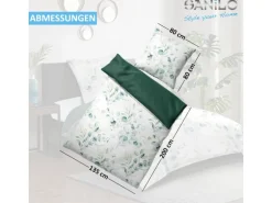 SANILO Bettwäsche 2-teilig Eukalyptus