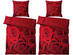 SANILO Bettwäsche 4-teilig Rosen