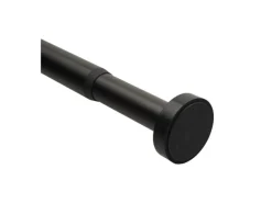 Sanilo Duschvorhangstange Schwarz 120-220 cm