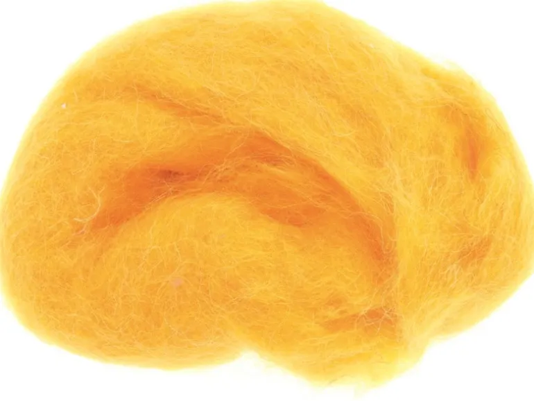 Schafwolle 30 g Goldgelb