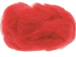 Schafwolle 30 g Rot