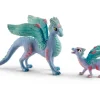 Schleich bayala® Blütendrachenmama und Baby